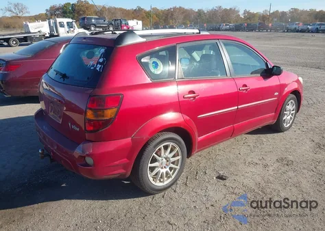 2004 Pontiac Vibe из США, поврежденный, VIN 5Y2SL62874Z438957
